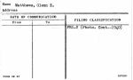 Matthews, Glenn E.