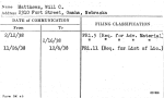 Matthews, Will C.