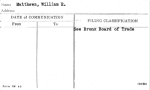 Matthews, William E.