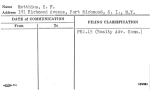 Matthius, H.F.