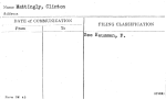 Mattingly, Clinton