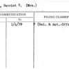 Maxwell, Harriet V. (Mrs.)