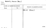 Maxwell, Rascoe (Mrs.)