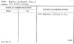 Mayer, Laurance (Esq.)