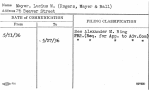 Mayer, Lucius W. (Rogers, Mayer & Ball)