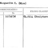 Mayer, Marguerite C. (Miss)