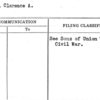 Mayhes, Clarence A.