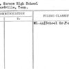 Maynard, Horace High School