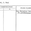 Maynard, J. Paul