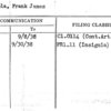 Mazzola, Frank James