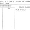 McAlister, Bill (Hon.) (Ex-Gov. of Tennessee) Nashville, Tenn.