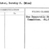 McAllister, Dorothy S. (Miss)