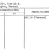 McAuliffe, Patrick E.