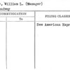McAvey, William L. (Manager)