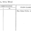 McBride, Betty (Miss)