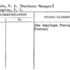 McBride, H.A. (Business Manager)