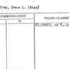 McCaffrey, Irene L. (Miss)