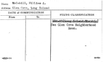 McCahill, William A.