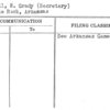 McCall, H. Grady (Secretary)
