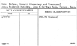 McCann, Everett (Secretary and Treasurer)