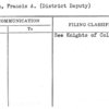 McCann, Francis A. (District Deputy)