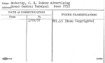 McCarthy, C.H. Indoor Advertising