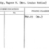 McCarthy, Eugene R. (Mrs. Louise Roblee)