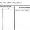 McCarthy, Ray Advertising Service