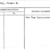 McCarthy, Thomas B.