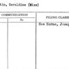 McCartin, Geraldine (Miss)