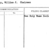 McCleary, William J. Chairman