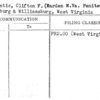 McClintic, Clifton F. (Warden W.Va. Penitentiary)