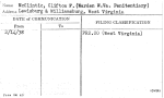 McClintic, Clifton F. (Warden W.Va. Penitentiary)