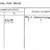 McCollum, Ruth (Miss)