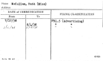 McCollum, Ruth (Miss)