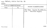 McCord, Archie Post No. 85