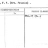 McCoy, F.R. (Mrs. Frances)