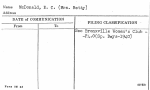 McDonald, E.C. (Mrs. Betty)