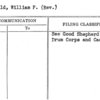 McDonald, William P. (Rev.)