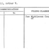 McDowell, Arthur V.