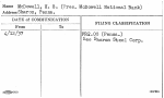 McDowell, H.B. (Pres. McDowell National Bank)