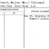 McEnglegart, Marjory (Mrs.) (Chairman)
