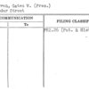 McGarrah, Gates W. (Pres.)