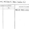 McGovern, William P. (Mrs. Louise W.)