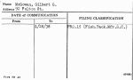 McGowan, Gilbert G.