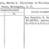 McIntyre, Marvin H. (Secretary to President)