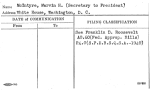 McIntyre, Marvin H. (Secretary to President)