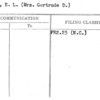 McKee, E.L. (Mrs. Gertrude D.)