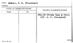 McKell, W.E. (President)