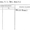 McKinney, R.L. (Mrs. Mary W.)